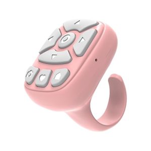 Novzix TikTok Scrolling Ring for iPhone - Viral TikTok Scroll Device, Wireless Finger Ring Scroller for TikTok App, Hands-Free TikTok Video Browsing Tool, Compatible with iOS Android, Perfect TikTok Accessory