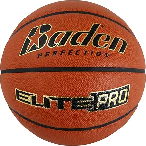 Baden | Elite Pro | Composite Indoor Game Basketball | Premium Quality for Professional Play | Youth, Women & Men's