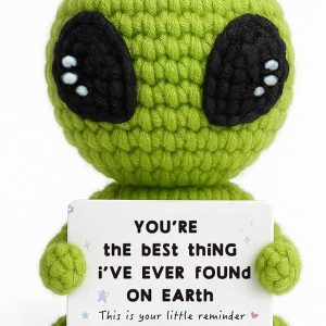 Gifts for Him Her Boyfriend Girlfriend Men Women Crochet Alien for My Love