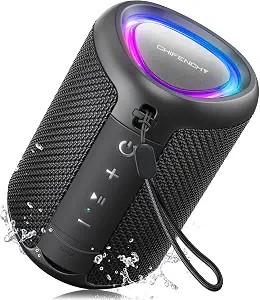 Portable Bluetooth Speaker Beach Essentials: IPX5 Waterproof for Outdoor/Powerful HD Sound/Dynamic Light/All Day Playtime/Wireless BT 5.3/TWS Pairing, Travel|Camping|Pool Accessorie, School Supplies | Powerful HD Sound,Dynamic Light,All Day Playtime,Wireless BT 5.3,TWS Pairing,Travel|Camping|Pool Accessorie,School Supplies